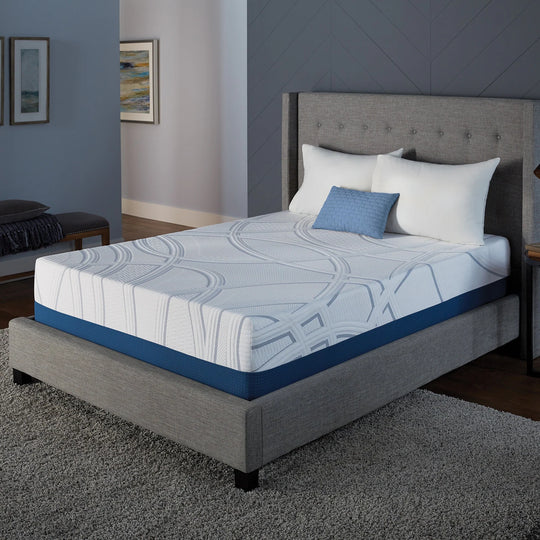 Perfect Sleeper 12" Medium Firm Gel Memory Foam Mattress in a Box