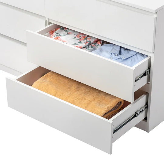 Charlan 6 Drawer 55" W Double Dresser