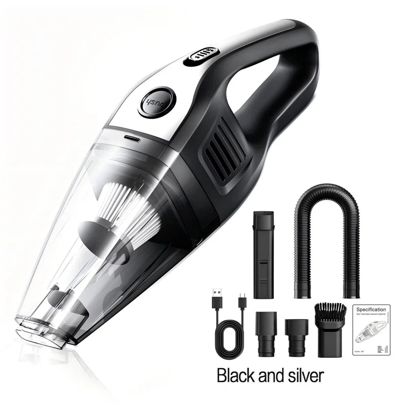 CASCADEVAC Cordless Handheld Vacuum,901,Dual-Use CAR &HOME ,Crevice Tool, Lithium Ion Vacuum