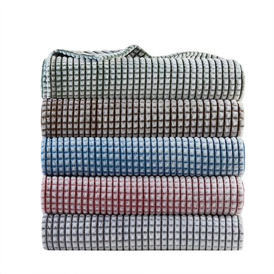 Carved Plush Blanket