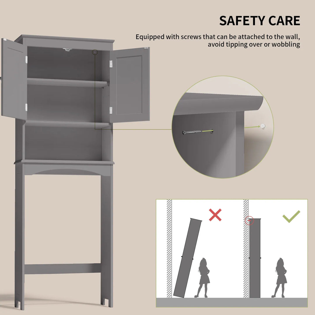 Bathroom Storage Cabinet, Toilet Storage Cabinet, Bathroom Shelf over the Toilet, Space Saver Toilet