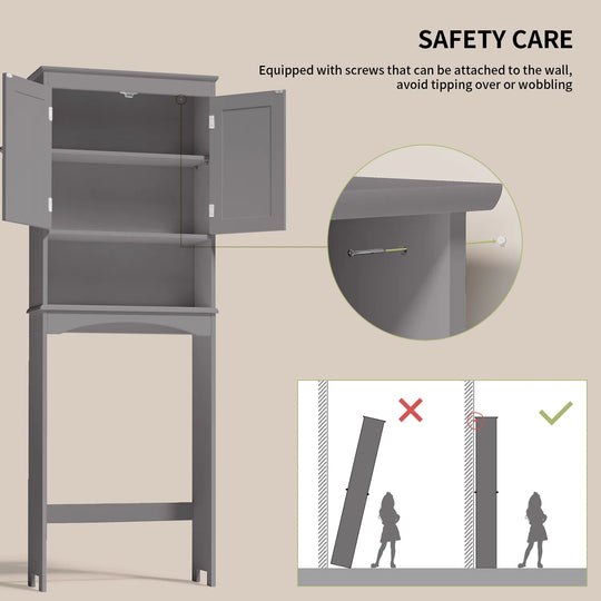 Bathroom Storage Cabinet, Toilet Storage Cabinet, Bathroom Shelf over the Toilet, Space Saver Toilet