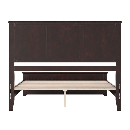 Charlotte Solid Wood Low Profile Platform Bed with Matching Footboard