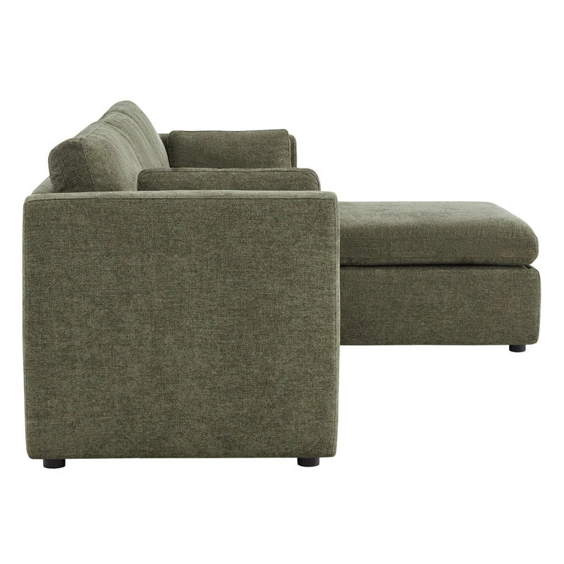 Mia Oversized Modular Sectional Fabric Sofa