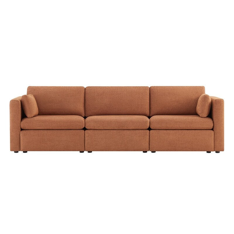 Mia Oversized Modular Sectional Fabric Sofa