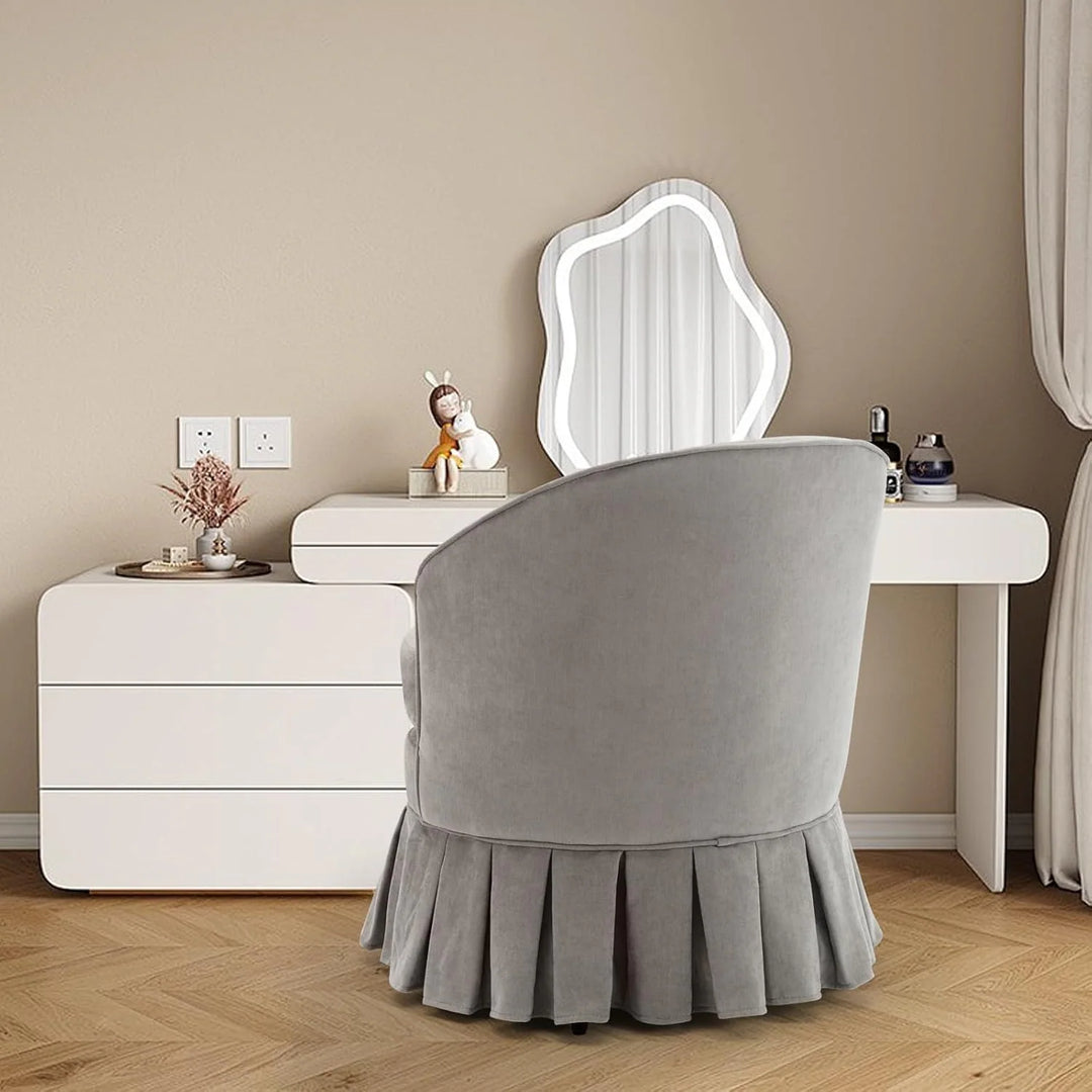 Mid-Century Armchair, Cozy Makeup Chair, Comfy Chair