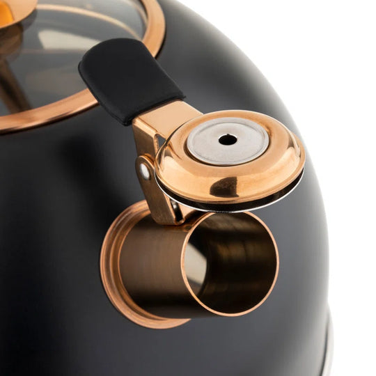 2.6-Quart Stainless Steel Kettle with 3-Ply Base