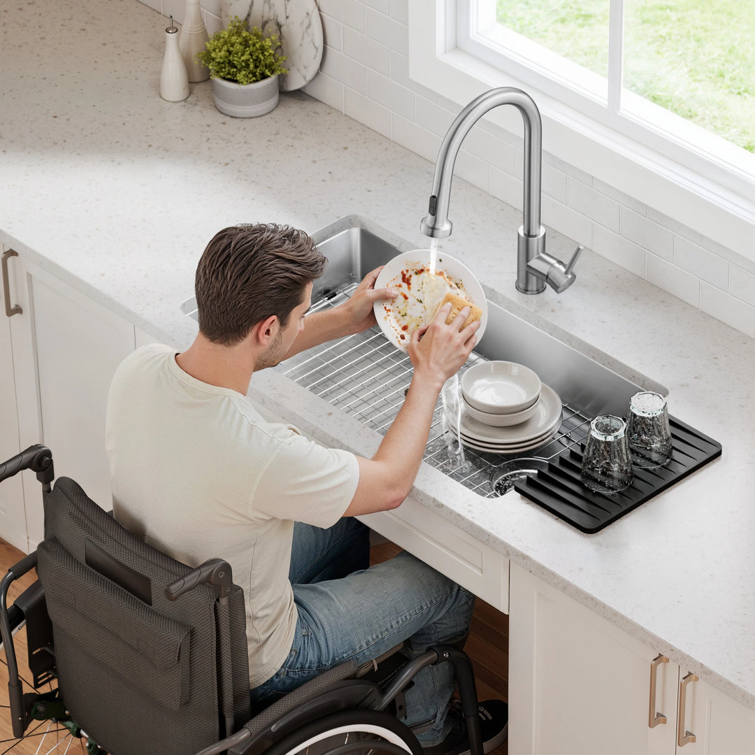 Fairlane Undermount 18 Gauge Stainless Steel Kitchen Sink