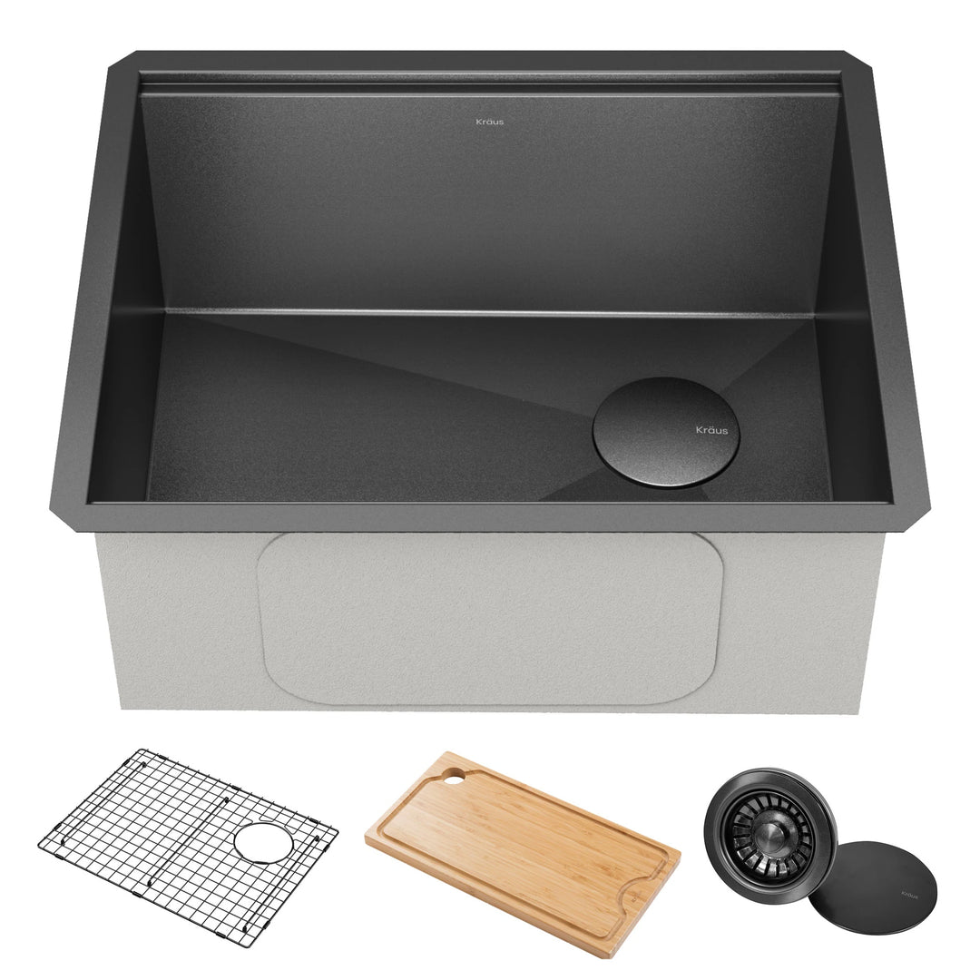 Kore Workstation Undermount Stainless Steel Kitchen Sink