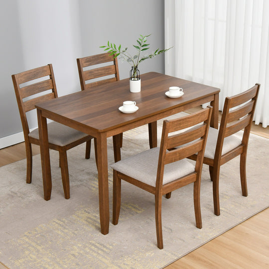 Solid Wood 47" Length Dining Room Table (Chairs Not Included)