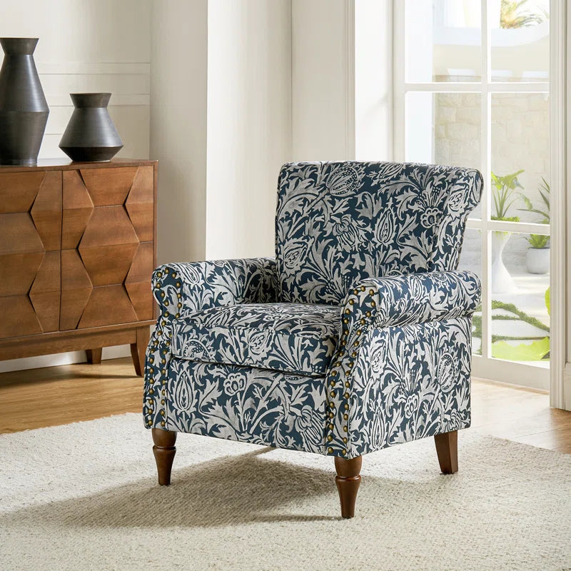 Asul Armchair with Nailhead Trim