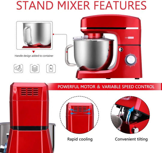 6 Speed 7.5 Qt. Stand Mixer with Mixer Accessory