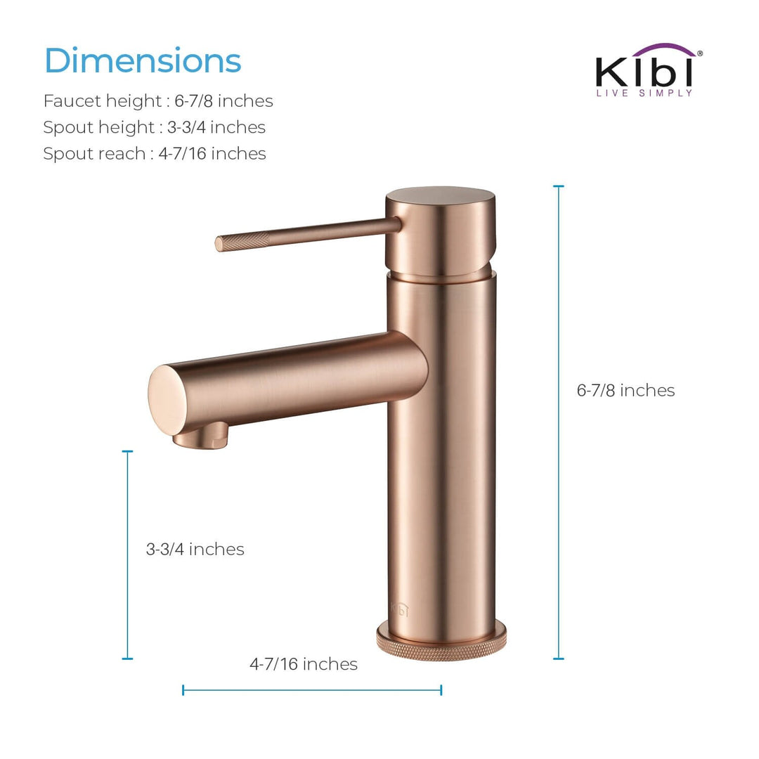 Luxury Single Hole Bathroom Faucet