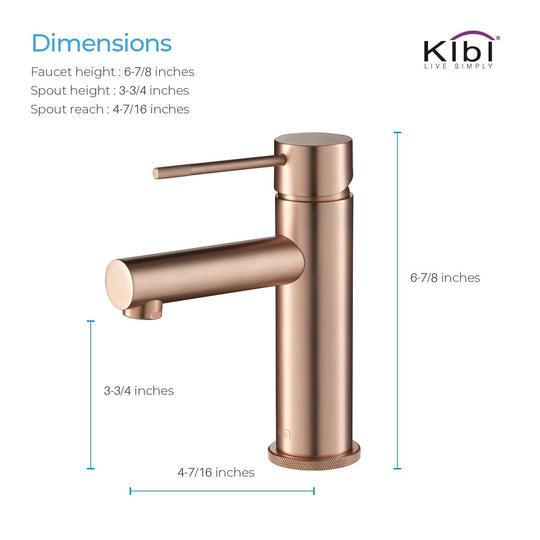Luxury Single Hole Bathroom Faucet