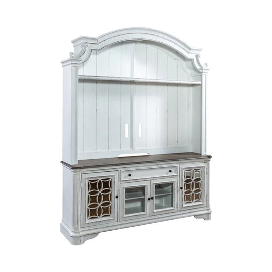 Colchester Entertainment Center for Tvs up to 80" - Antique White