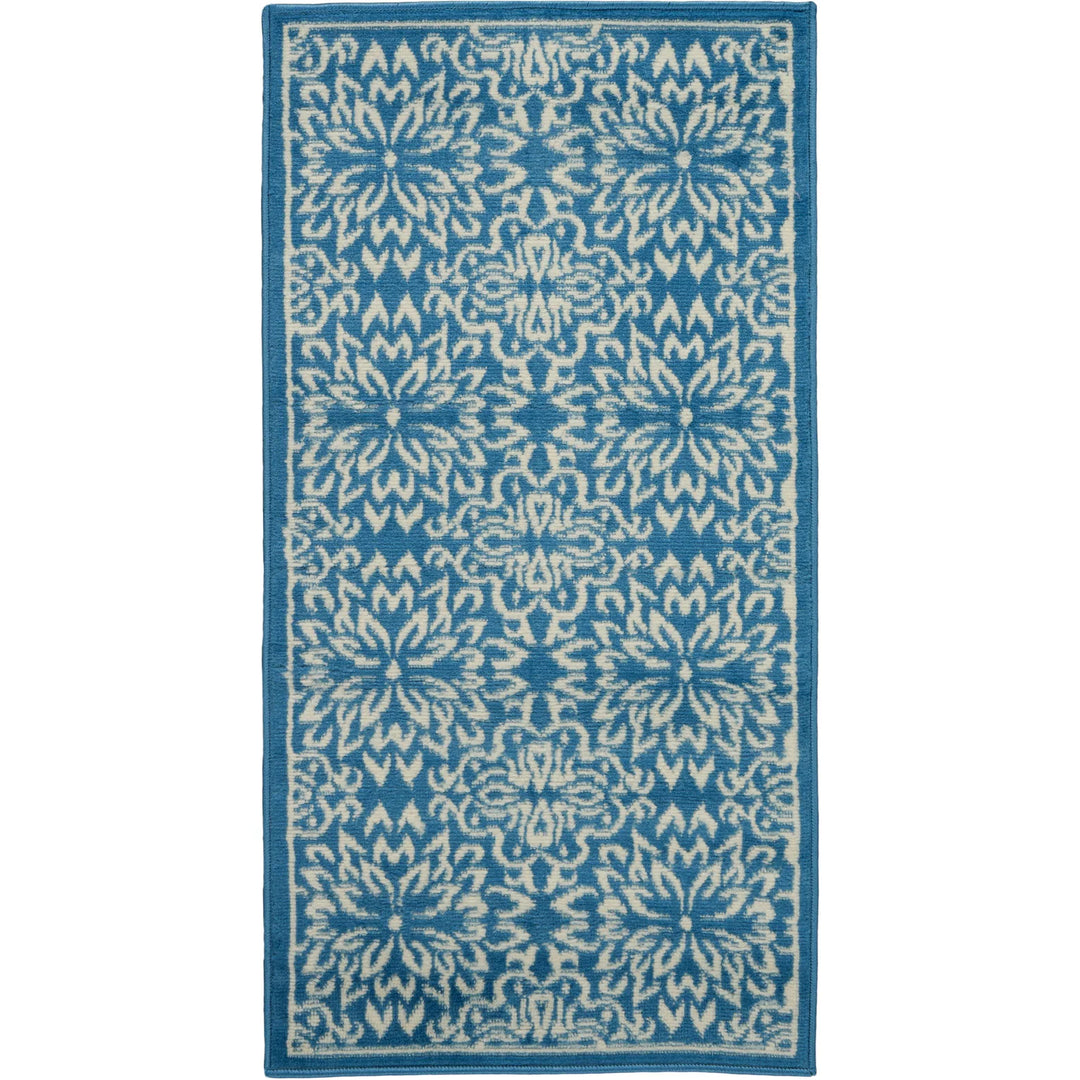 Jubilant Floral Medallion Area Rug