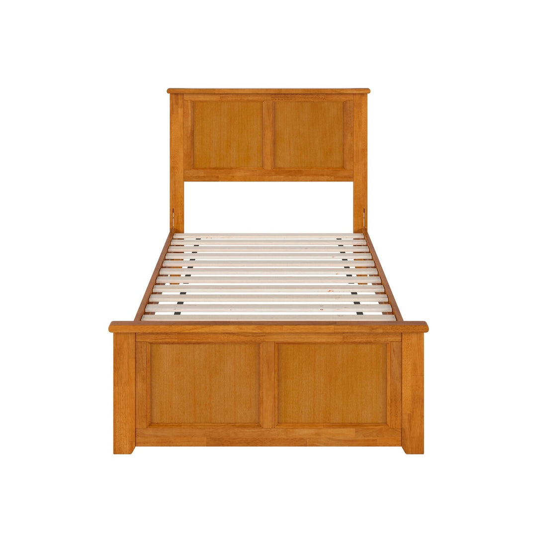 Charlotte Solid Wood Low Profile Platform Bed with Matching Footboard