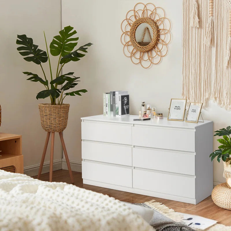 Charlan 6 Drawer 55" W Double Dresser