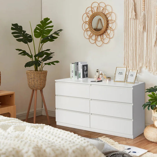 Charlan 6 Drawer 55" W Double Dresser