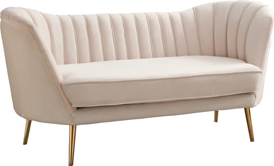 Tiberius 65'' Velvet Loveseat