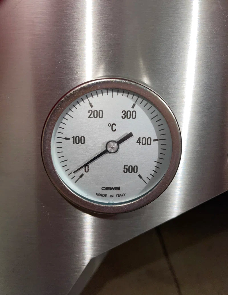 Vulcano Steel Countertop Wood Burning Pizza Oven