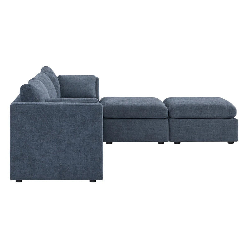 Mia Oversized Modular Sectional Fabric Sofa