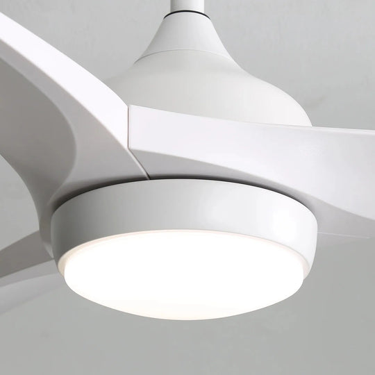 Sofucor 52/60 Inch Ceiling Fan with Integrated LED Light and Remote Control Quiet DC Motor
