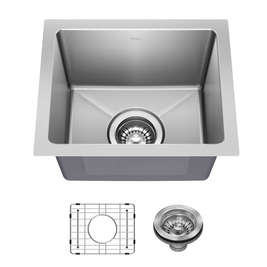Fairlane Undermount 18 Gauge Stainless Steel Kitchen Sink