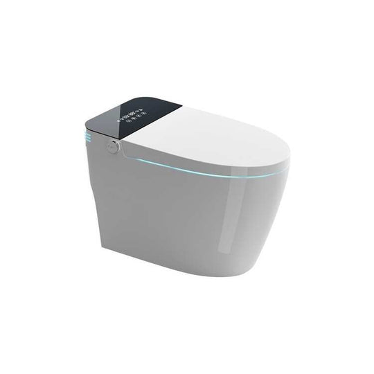 ABRUZZO Smart Bidet Toilet Auto Flush, Heated Seat, Warm Water, Dryer, Remote Control, Panel Black / White Options