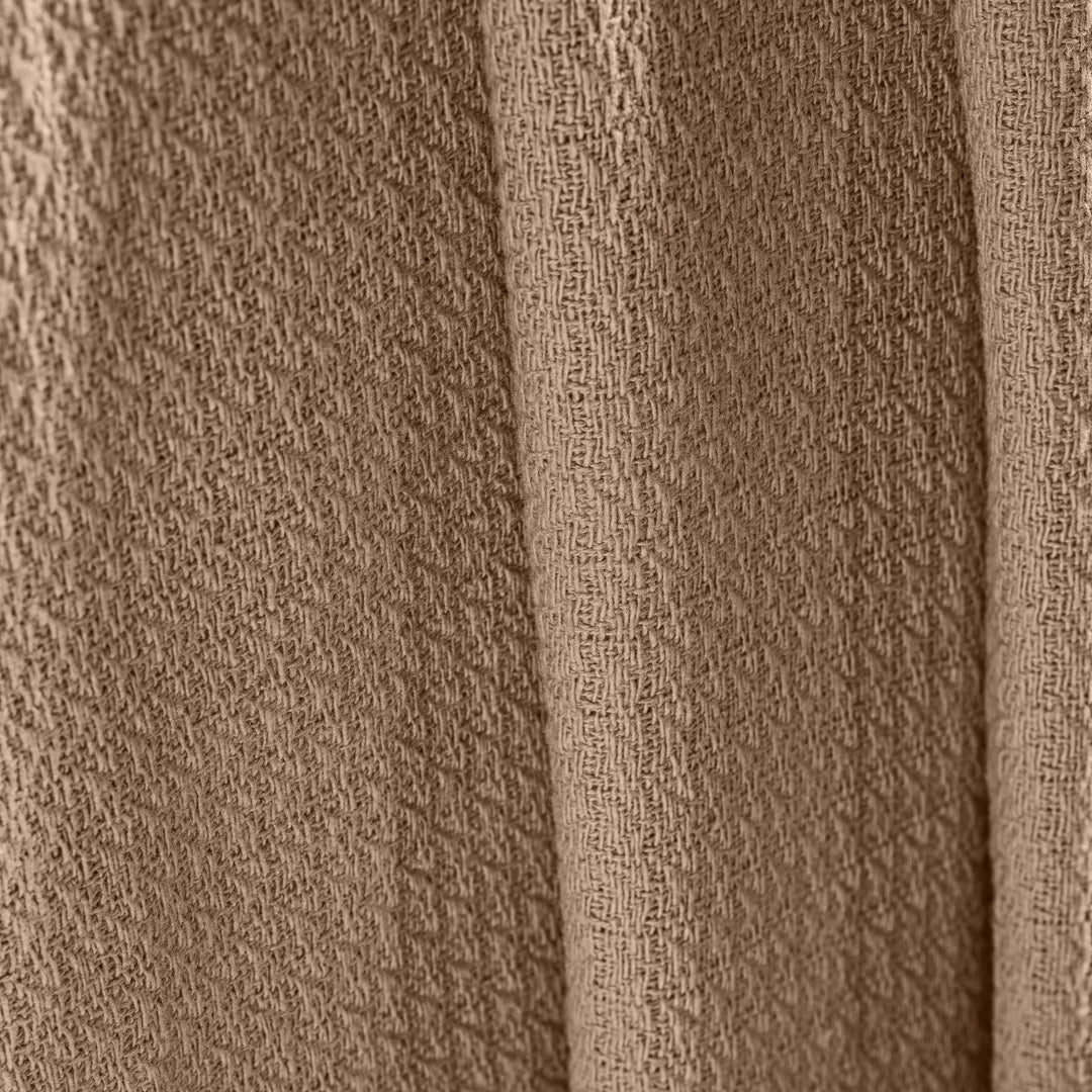 Waffle Weave Honeycomb Knit Soft Cotton Blanket