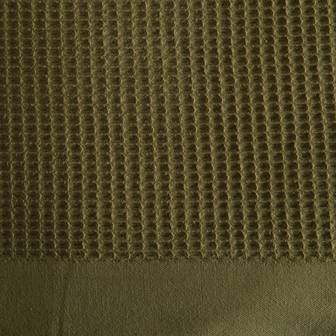 Luxurious 100% Cotton Soft Waffle Weave Knit Blanket