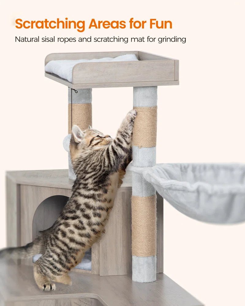 Drelynn Wood Litter Box Enclosure