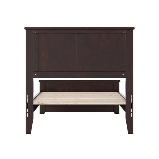 Charlotte Solid Wood Low Profile Platform Bed with Matching Footboard