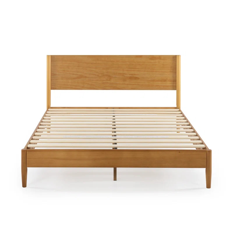 Whitman Low Profile Mid-Century Modern Platform Bed