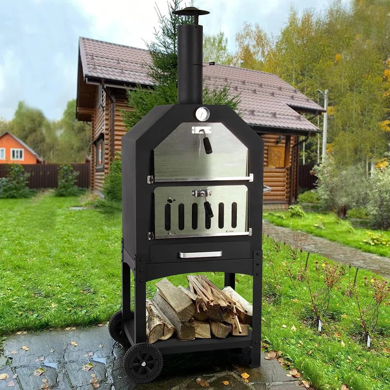 Free Standing Wood Burning Pizza Oven