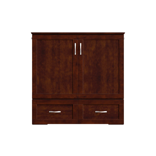 Hamilton Murphy Bed Chest with Mattress and Storage Drawer