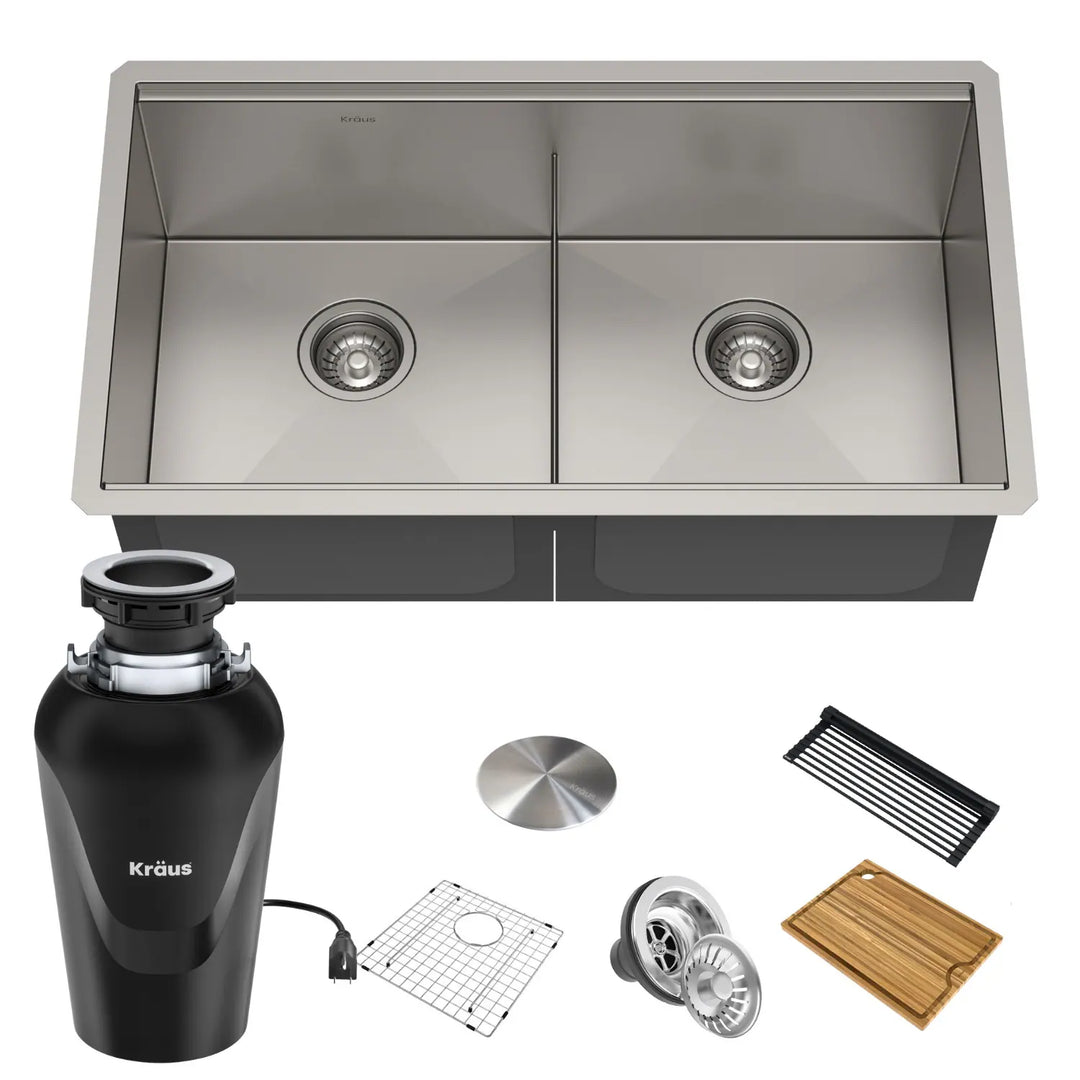 Kore Workstation Undermount Stainless Steel Kitchen Sink