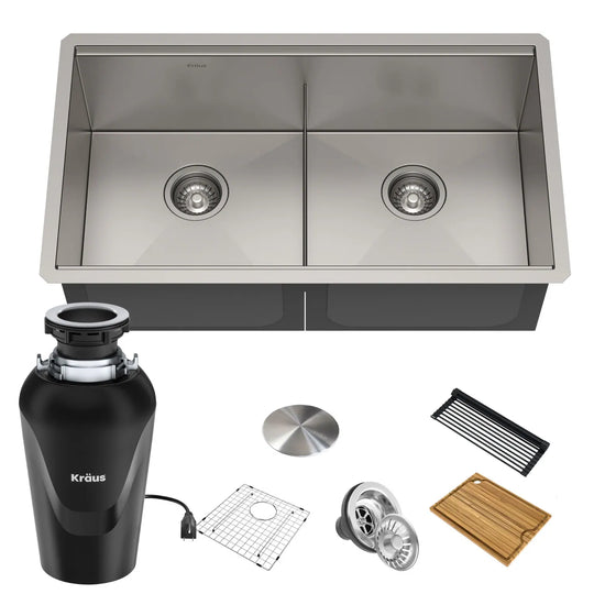 Kore Workstation Undermount Stainless Steel Kitchen Sink
