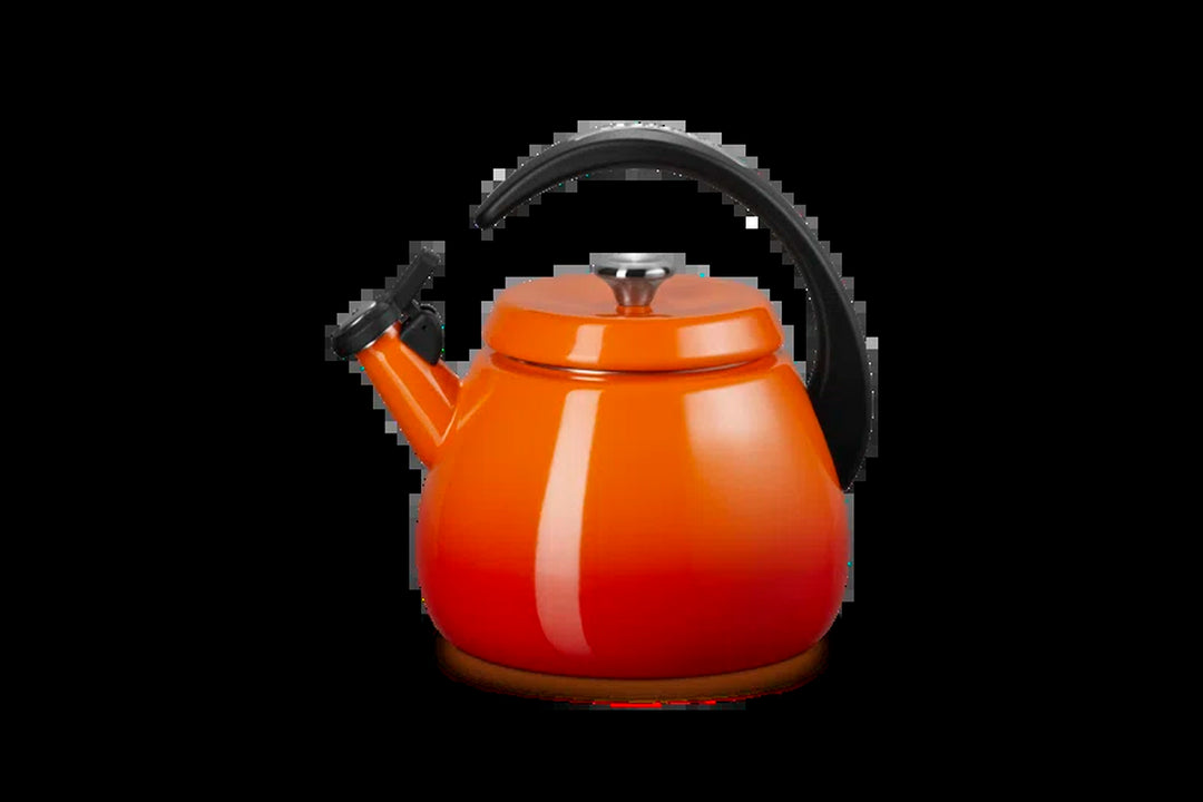 Enamel-On- Steel Cloche Kettle, 2.2 Qt., Sea Salt
