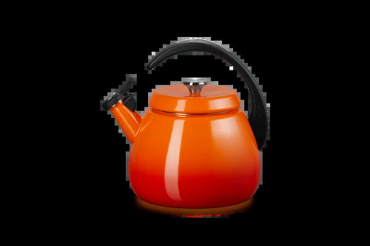 Enamel-On- Steel Cloche Kettle, 2.2 Qt., Sea Salt