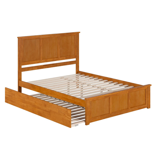 Madison Platform Bed with Matching Footboard & Trundle
