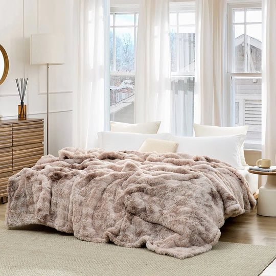 Snowball® Chunky Bunny - ® Blanket - Taupe Desert