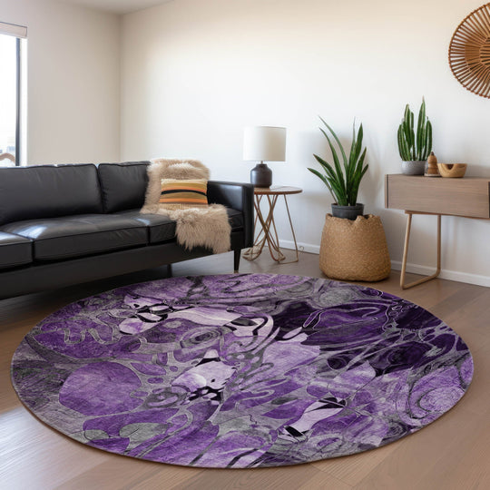 Premium Washable Super Soft Abstract Floral Mayfield Rug