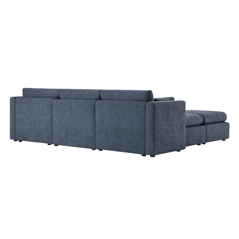 Mia Oversized Modular Sectional Fabric Sofa