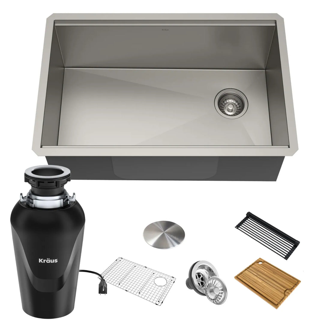 Kore Workstation Undermount Stainless Steel Kitchen Sink