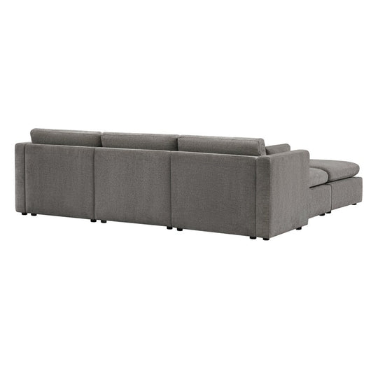 Mia Oversized Modular Sectional Fabric Sofa