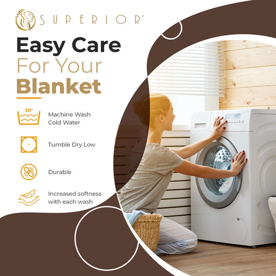 Waffle Weave Honeycomb Knit Soft Cotton Blanket
