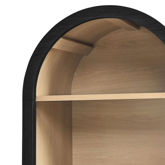 Evie Arched Bookcase Display Cabinet