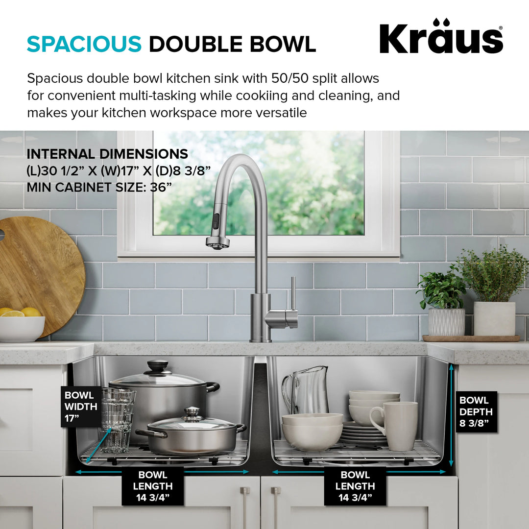 Fairlane Undermount 18 Gauge Stainless Steel Kitchen Sink