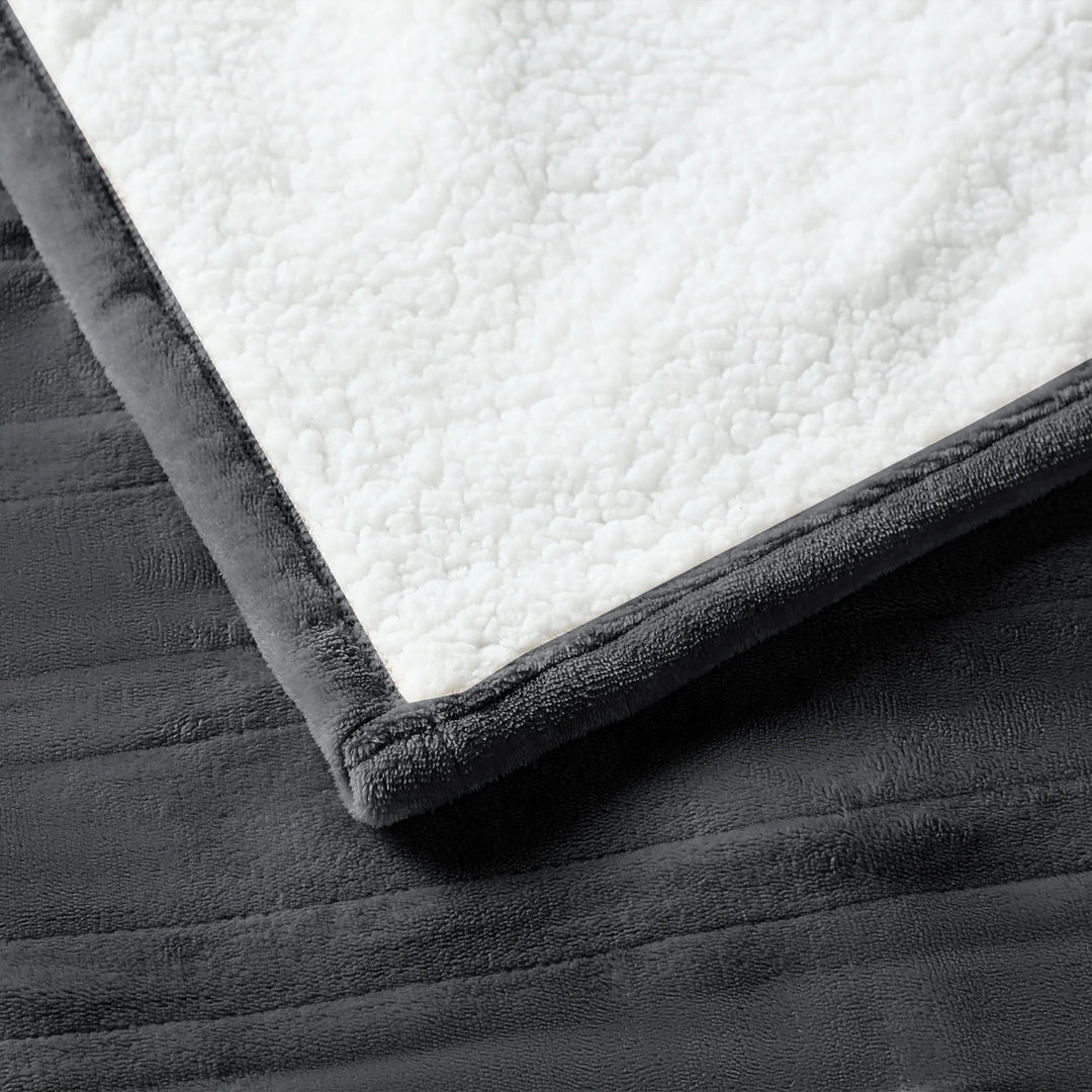 Flannel Electric Heated Blanket with Controller